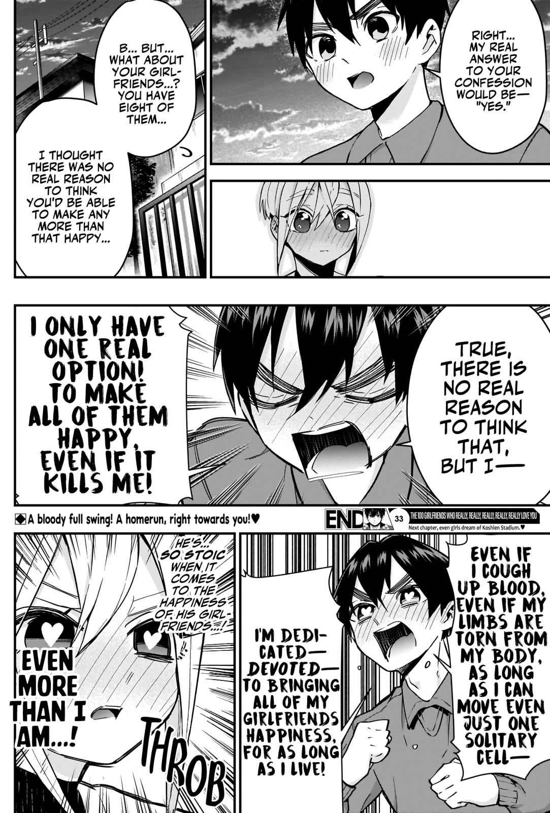 Kimi no Koto ga Daidaidaidaidaisuki na 100-nin no Kanojo Chap 33 - Next Chap 34