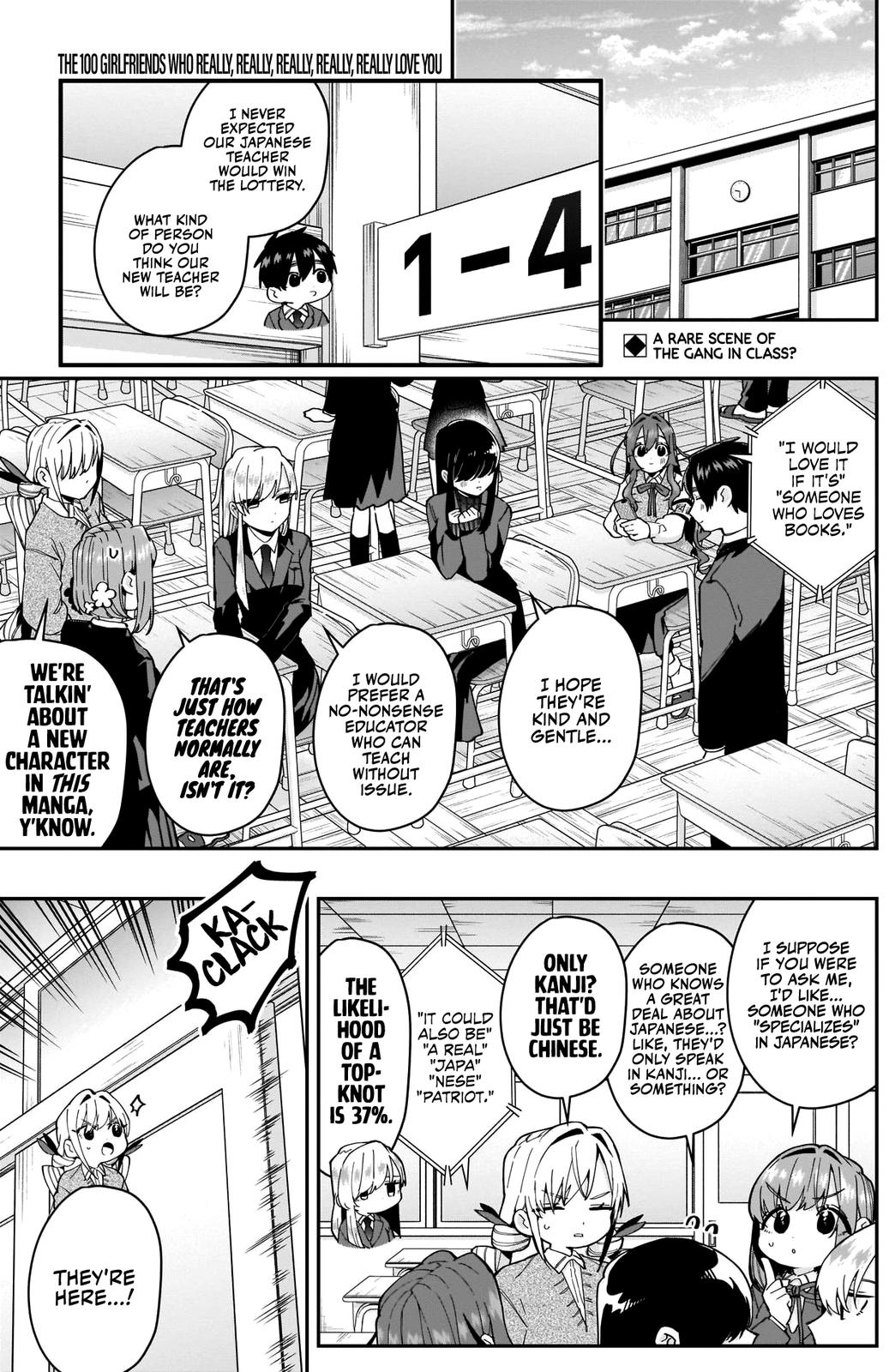 Kimi no Koto ga Daidaidaidaidaisuki na 100-nin no Kanojo Chap 57 - Next Chap 58