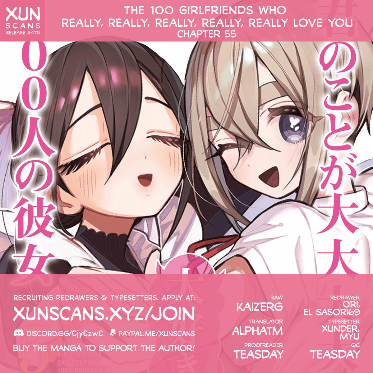 Kimi no Koto ga Daidaidaidaidaisuki na 100-nin no Kanojo Chap 55 - Next Chap 56