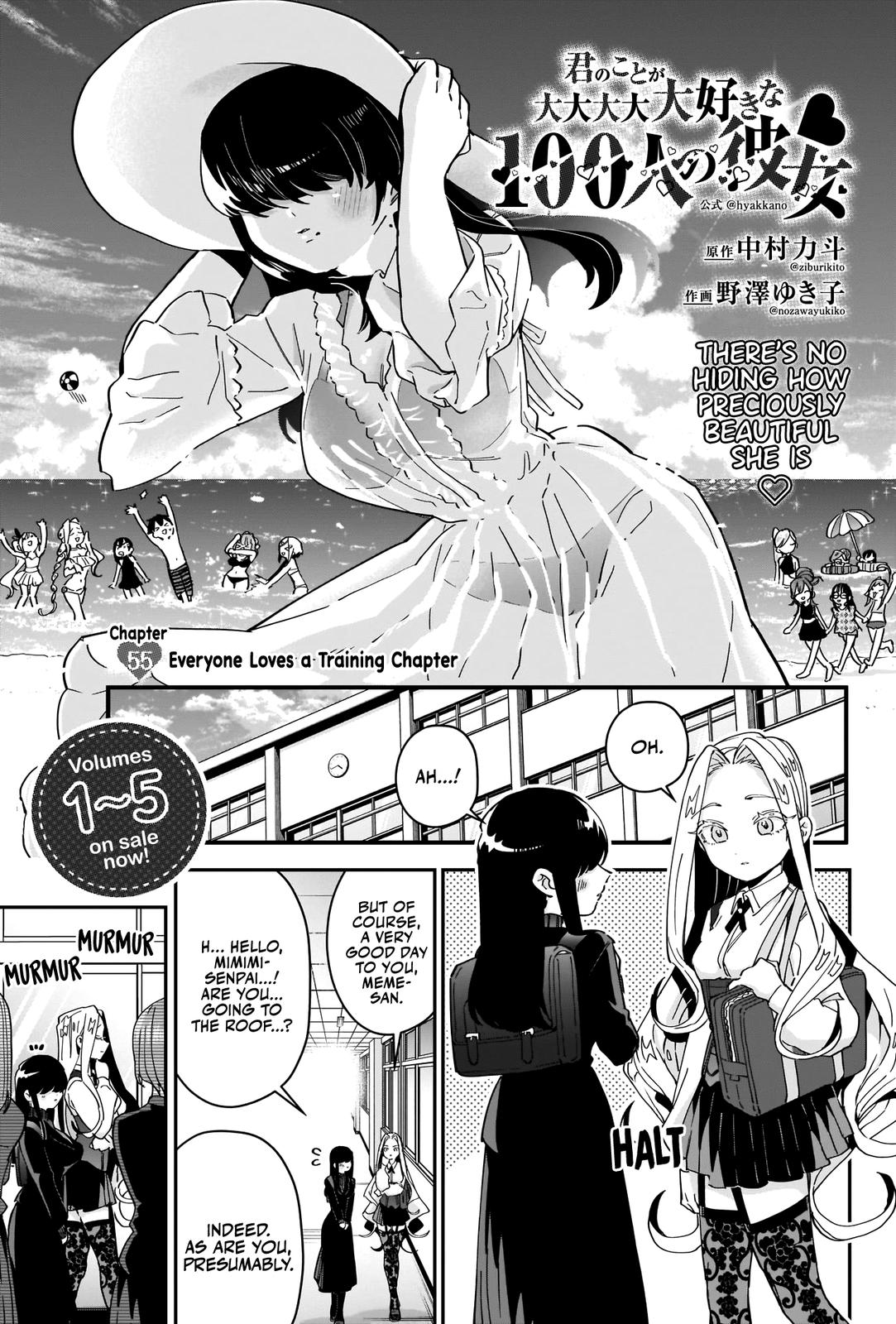 Kimi no Koto ga Daidaidaidaidaisuki na 100-nin no Kanojo Chap 55 - Next Chap 56