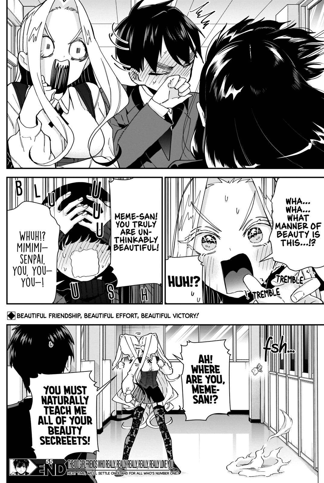 Kimi no Koto ga Daidaidaidaidaisuki na 100-nin no Kanojo Chap 55 - Next Chap 56