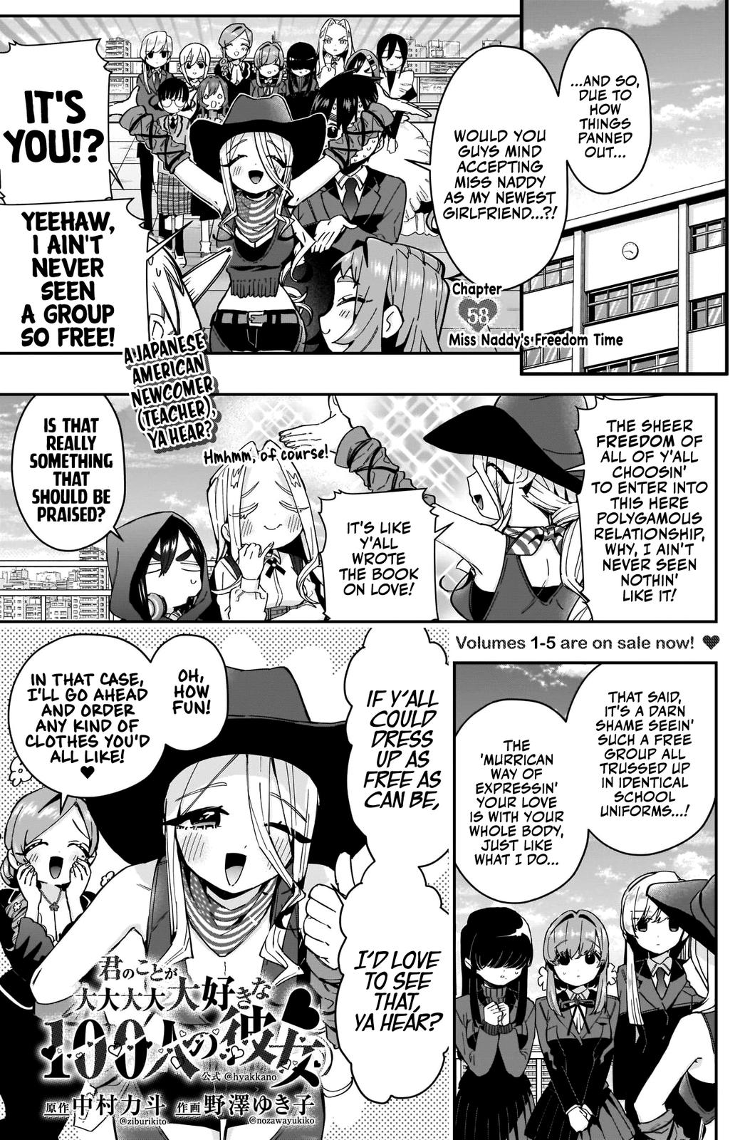 Kimi no Koto ga Daidaidaidaidaisuki na 100-nin no Kanojo Chap 58 - Next Chap 59