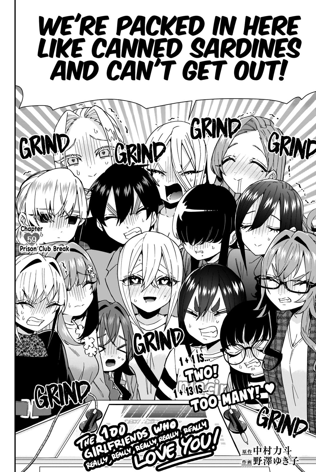 Kimi no Koto ga Daidaidaidaidaisuki na 100-nin no Kanojo Chap 59 - Next Chap 60