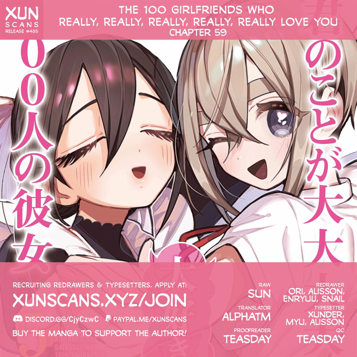 Kimi no Koto ga Daidaidaidaidaisuki na 100-nin no Kanojo Chap 59 - Next Chap 60