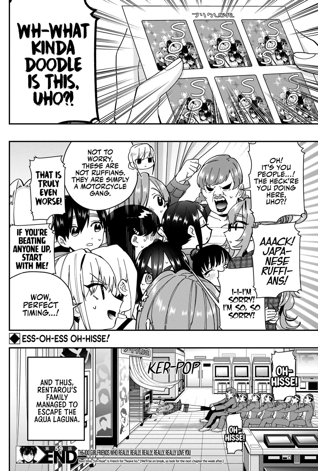 Kimi no Koto ga Daidaidaidaidaisuki na 100-nin no Kanojo Chap 59 - Next Chap 60