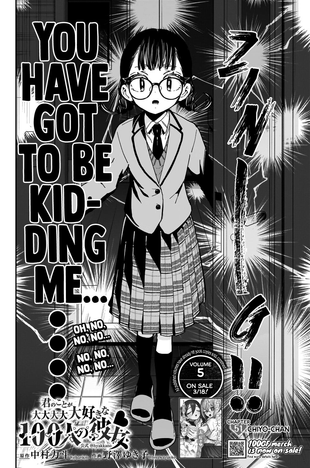 Kimi no Koto ga Daidaidaidaidaisuki na 100-nin no Kanojo Chap 51 - Next Chap 52