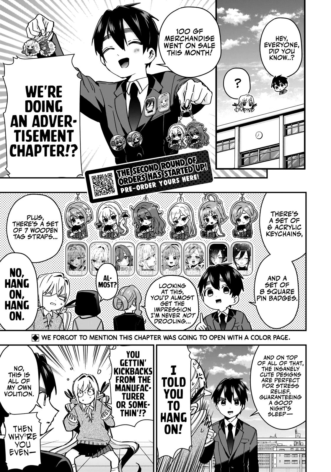 Kimi no Koto ga Daidaidaidaidaisuki na 100-nin no Kanojo Chap 53 - Next Chap 54