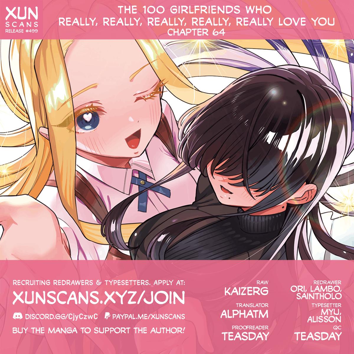 Kimi no Koto ga Daidaidaidaidaisuki na 100-nin no Kanojo Chap 64 - Next Chap 65