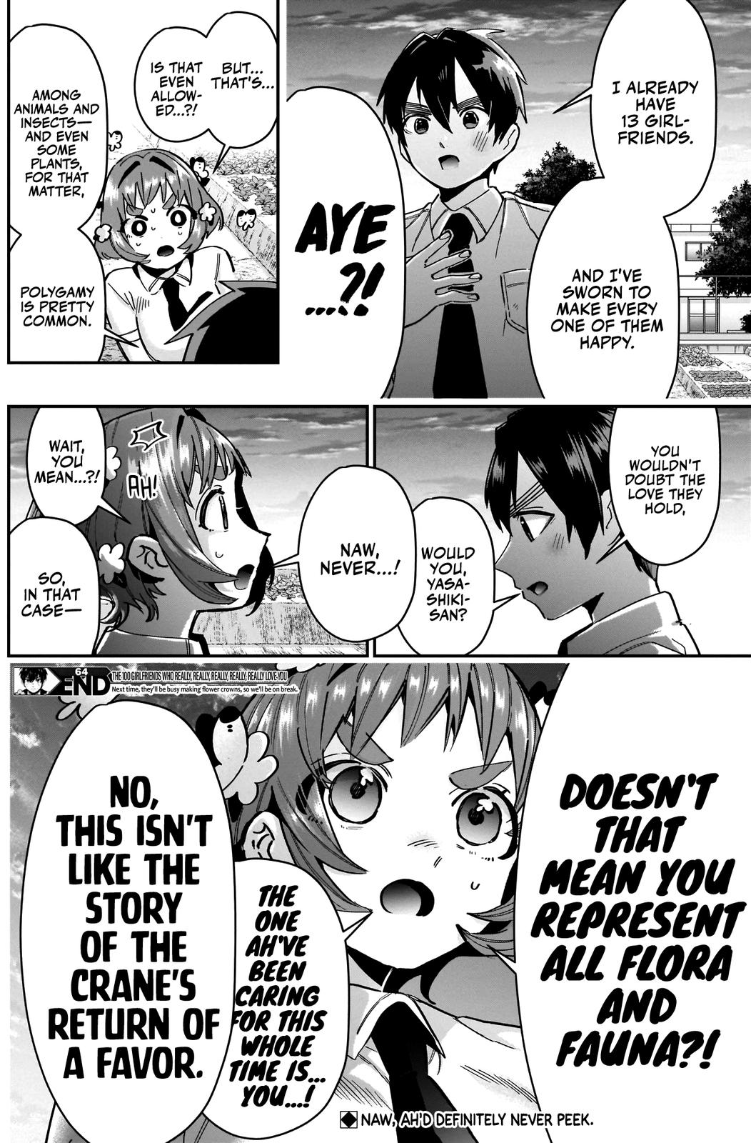 Kimi no Koto ga Daidaidaidaidaisuki na 100-nin no Kanojo Chap 64 - Next Chap 65