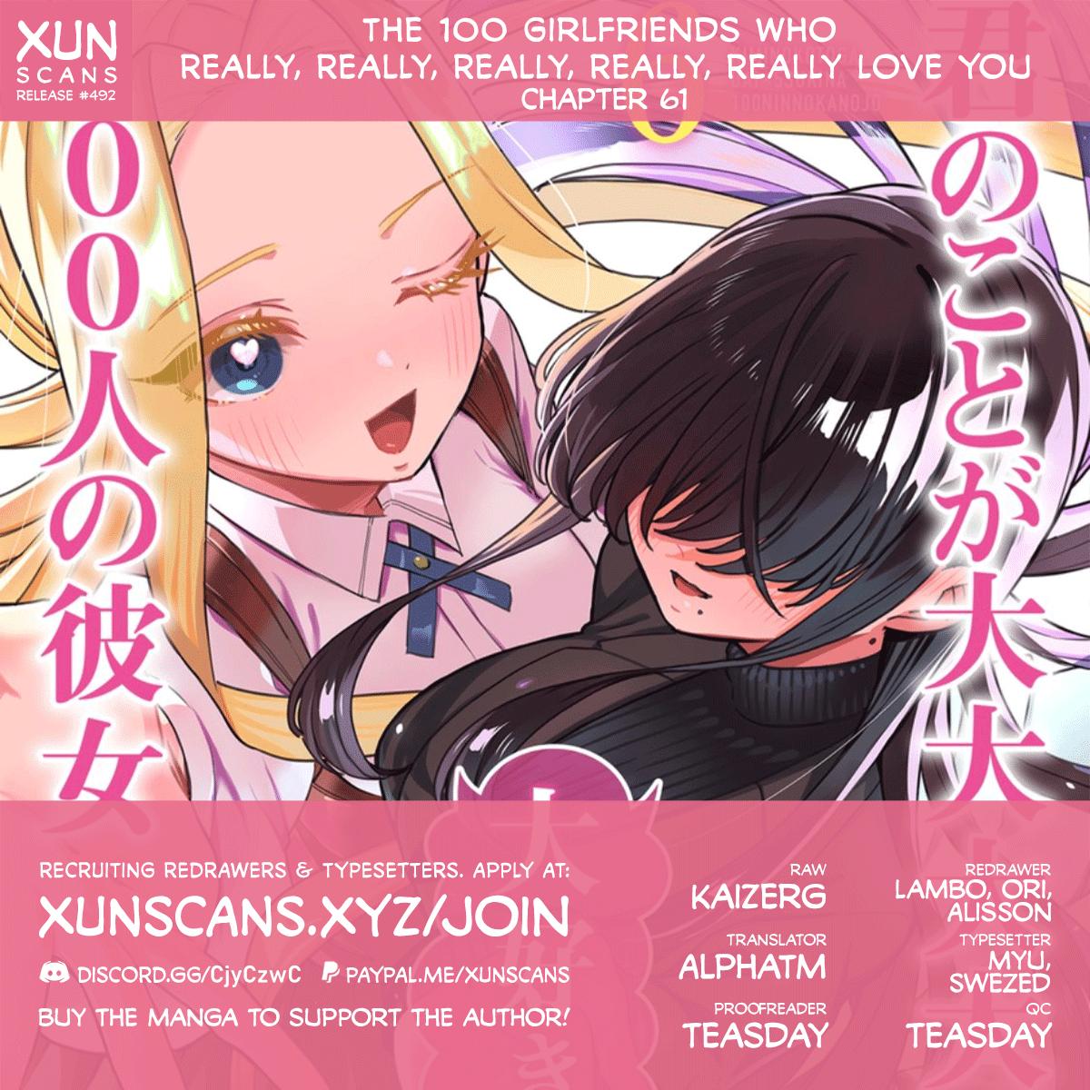 Kimi no Koto ga Daidaidaidaidaisuki na 100-nin no Kanojo Chap 61 - Next Chap 62