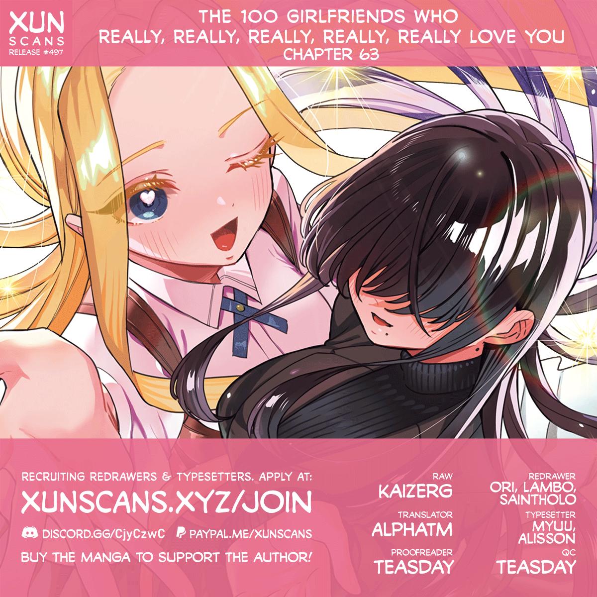 Kimi no Koto ga Daidaidaidaidaisuki na 100-nin no Kanojo Chap 63 - Next Chap 64