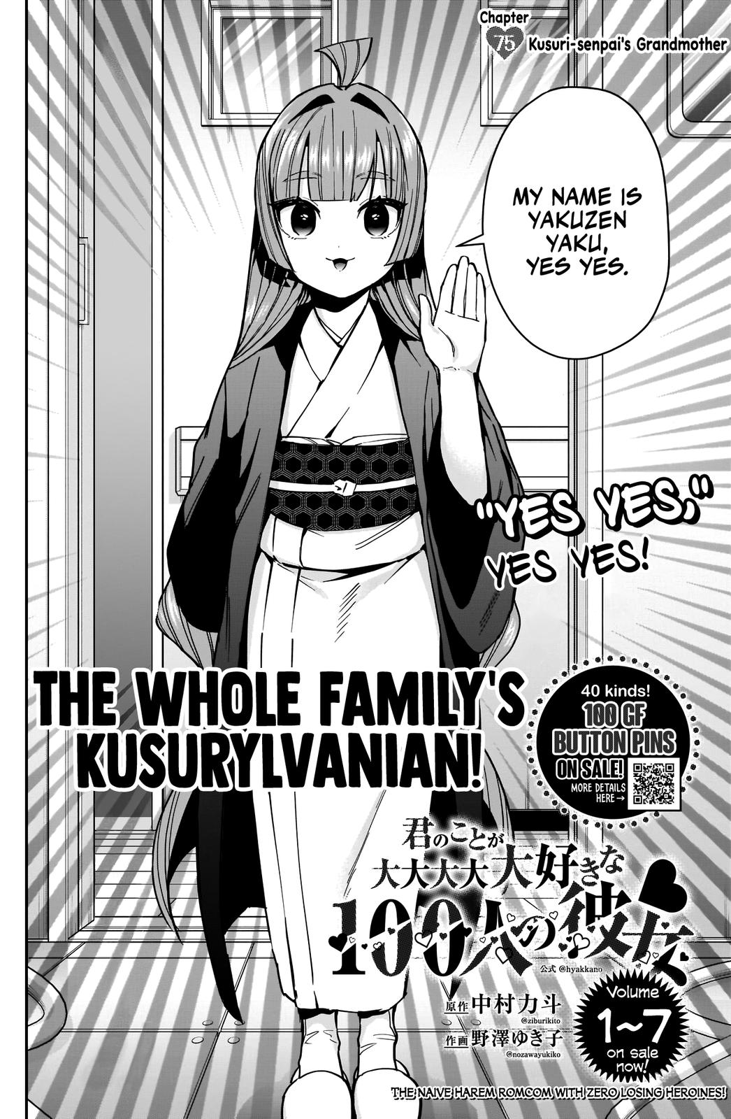 Kimi no Koto ga Daidaidaidaidaisuki na 100-nin no Kanojo Chap 75 - Next Chap 76