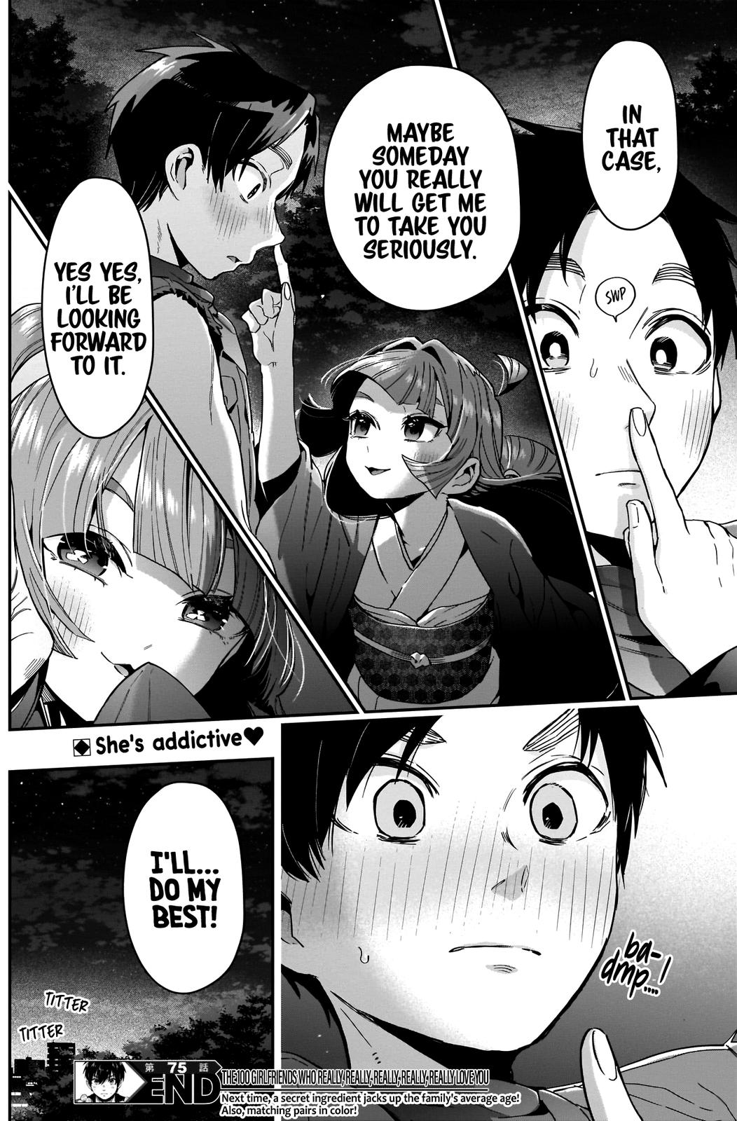 Kimi no Koto ga Daidaidaidaidaisuki na 100-nin no Kanojo Chap 75 - Next Chap 76