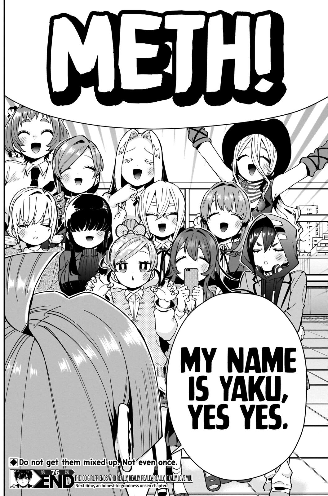 Kimi no Koto ga Daidaidaidaidaisuki na 100-nin no Kanojo Chap 76 - Next Chap 77