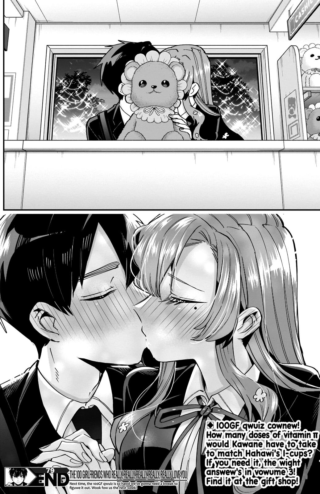 Kimi no Koto ga Daidaidaidaidaisuki na 100-nin no Kanojo Chap 79 - Next Chap 80