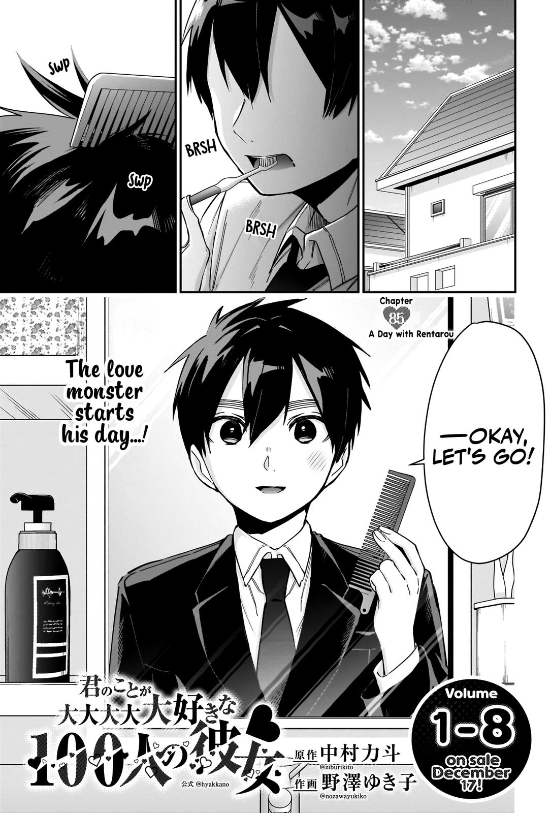 Kimi no Koto ga Daidaidaidaidaisuki na 100-nin no Kanojo Chap 85 - Next Chap 86