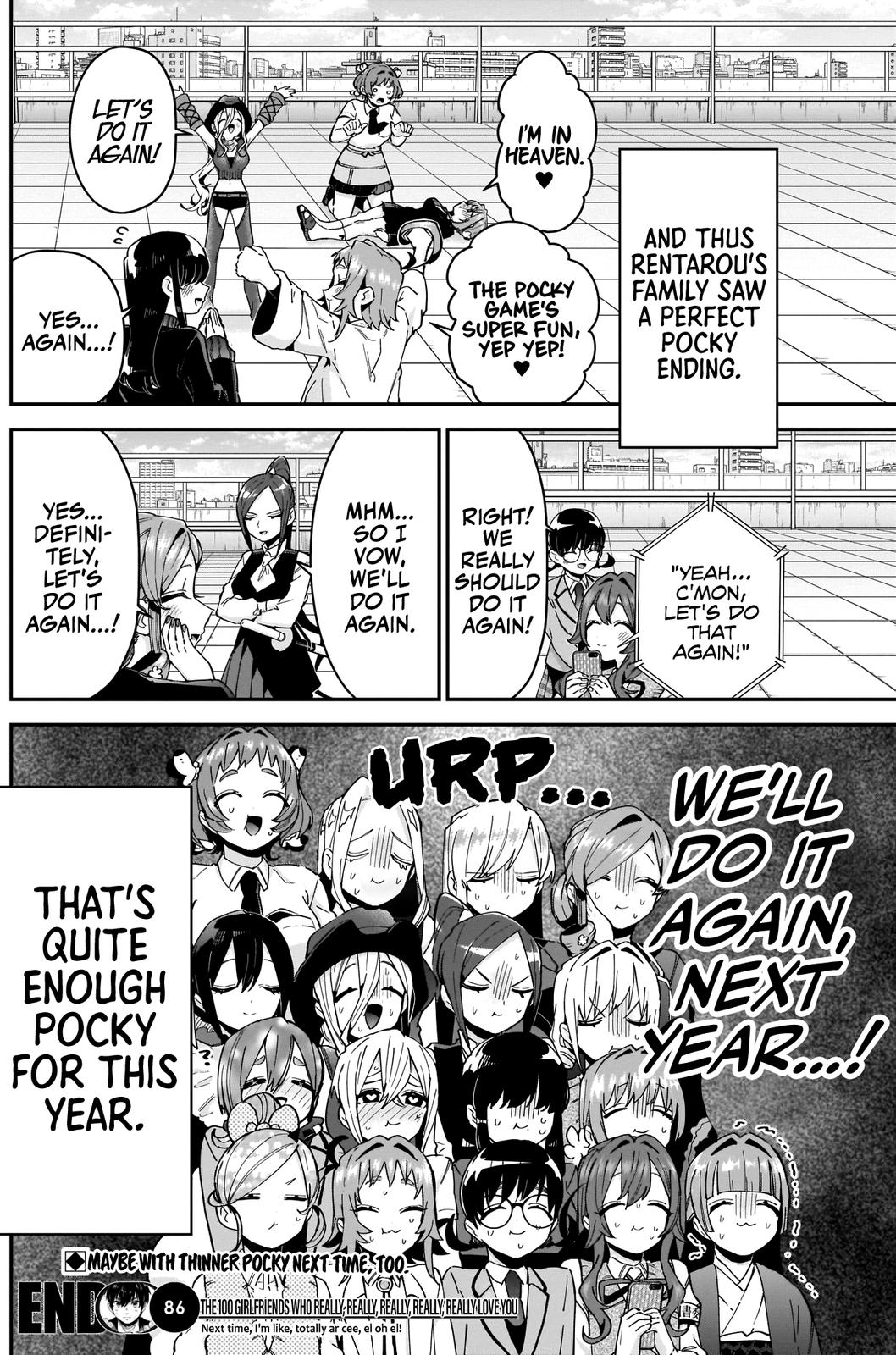 Kimi no Koto ga Daidaidaidaidaisuki na 100-nin no Kanojo Chap 86 - Next Chap 87