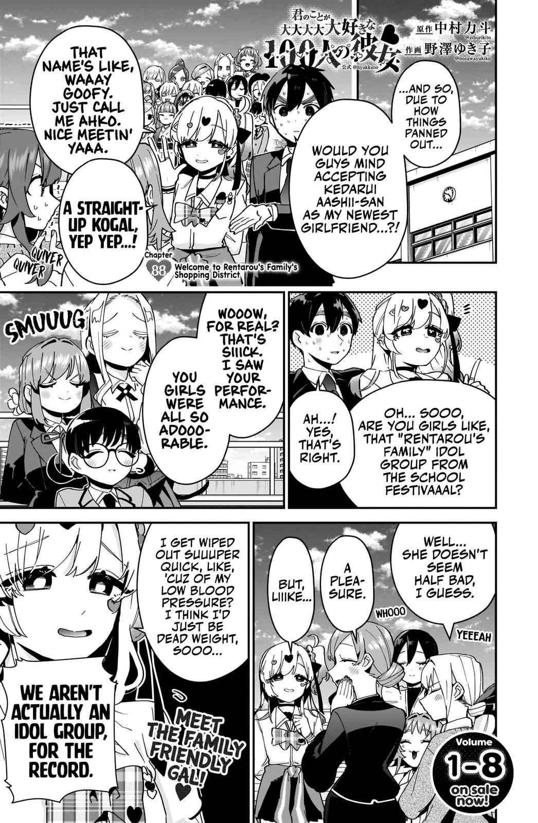Kimi no Koto ga Daidaidaidaidaisuki na 100-nin no Kanojo Chap 88 - Next Chap 89