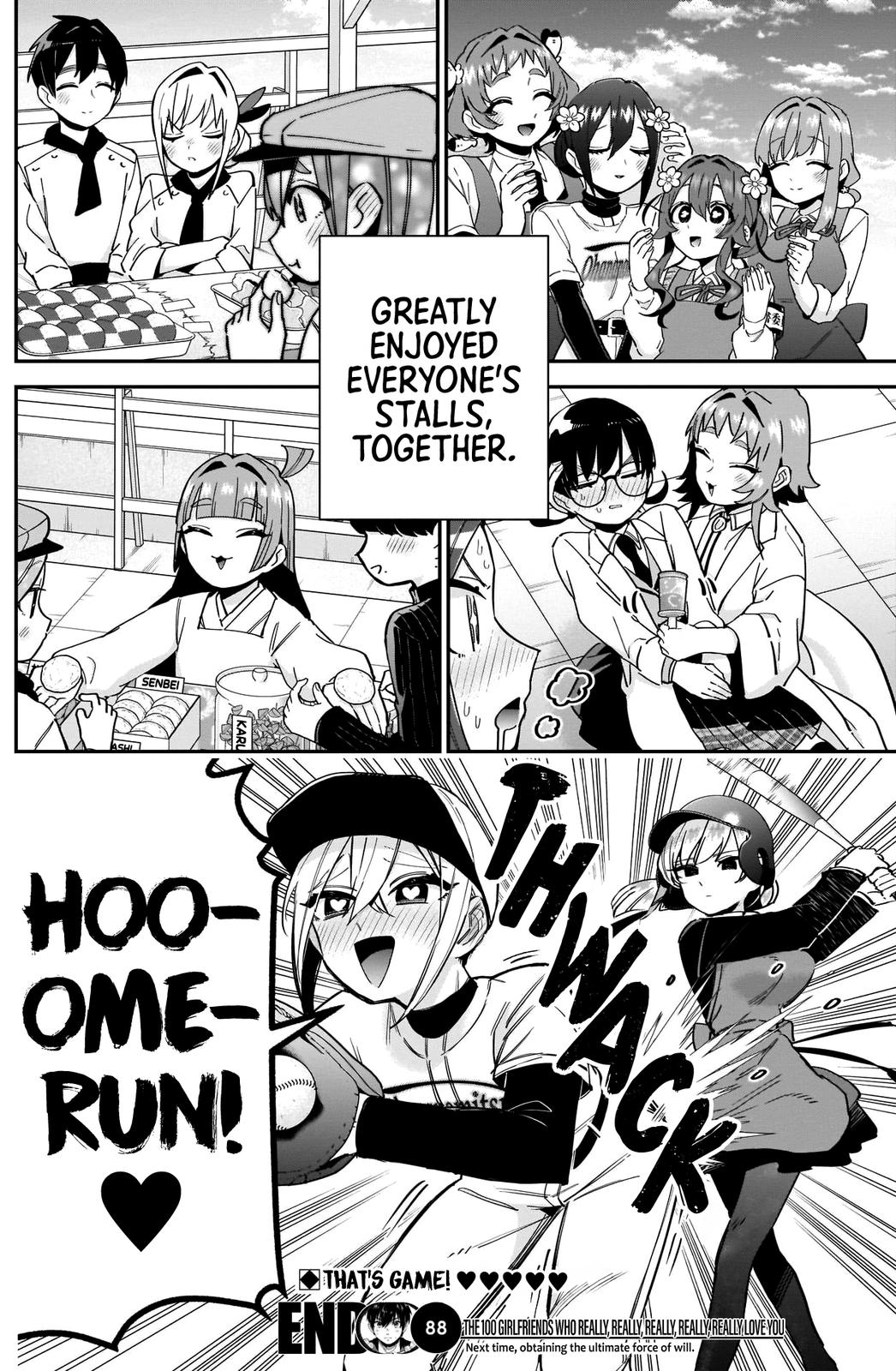 Kimi no Koto ga Daidaidaidaidaisuki na 100-nin no Kanojo Chap 88 - Next Chap 89