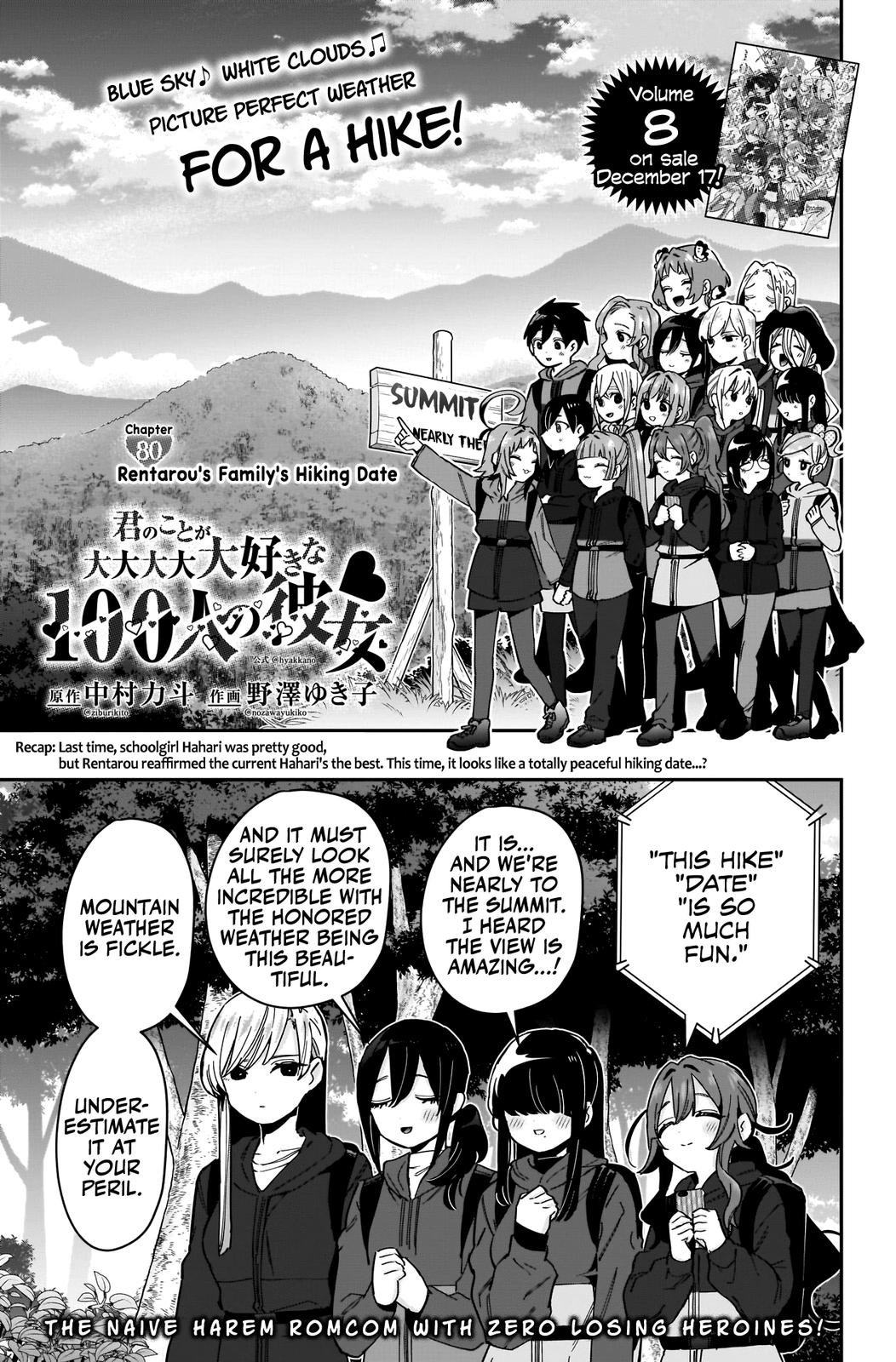 Kimi no Koto ga Daidaidaidaidaisuki na 100-nin no Kanojo Chap 80 - Next Chap 81