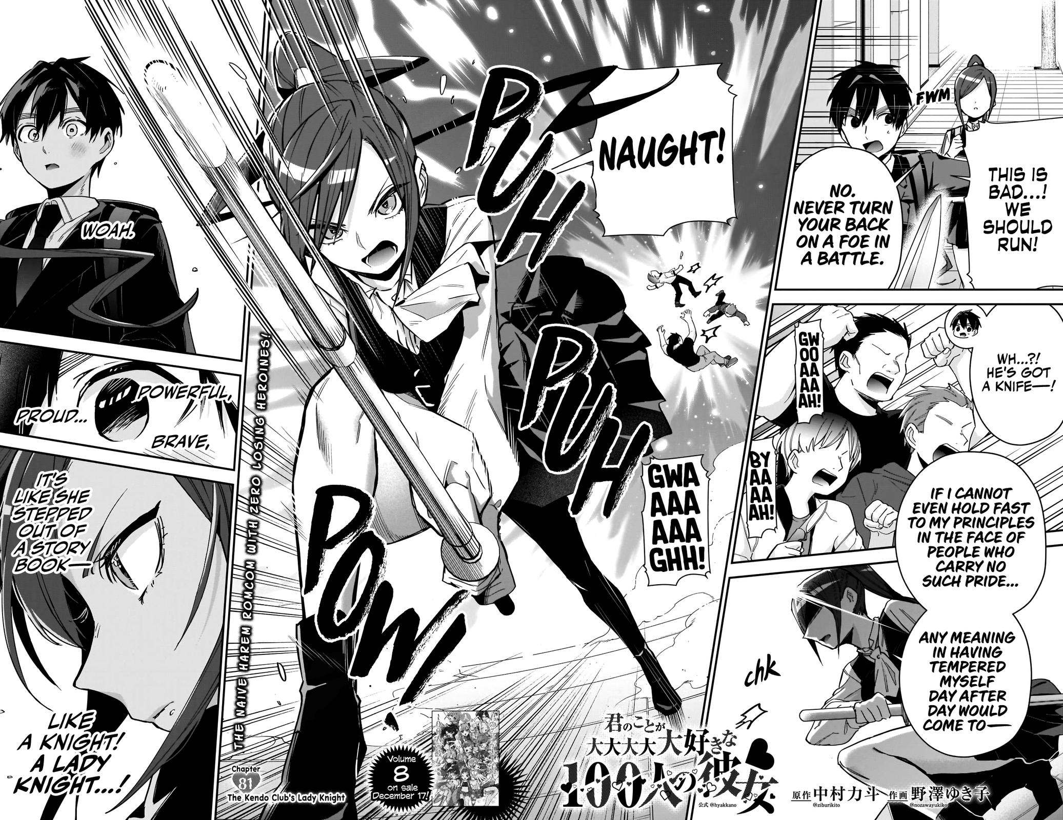 Kimi no Koto ga Daidaidaidaidaisuki na 100-nin no Kanojo Chap 81 - Next Chap 82