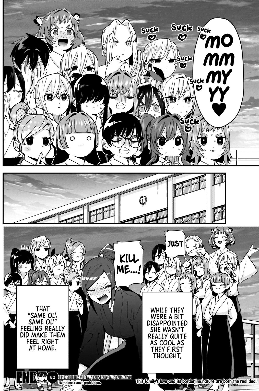 Kimi no Koto ga Daidaidaidaidaisuki na 100-nin no Kanojo Chap 82 - Next Chap 83