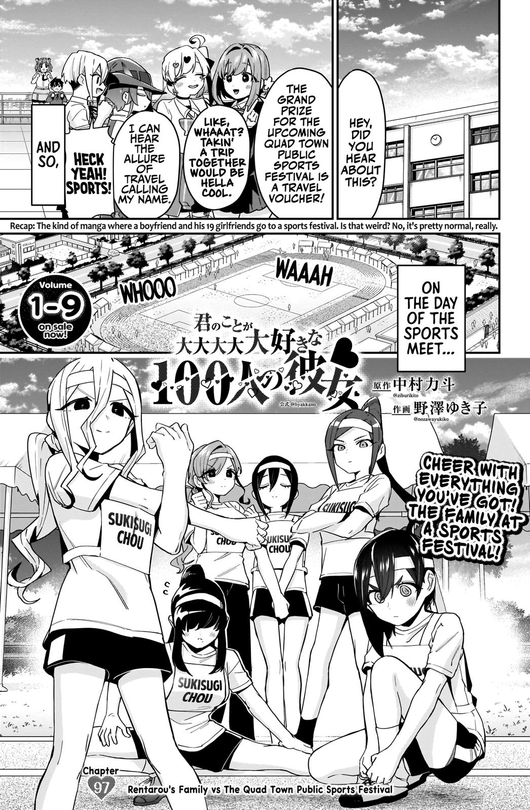 Kimi no Koto ga Daidaidaidaidaisuki na 100-nin no Kanojo Chap 97 - Next Chap 98