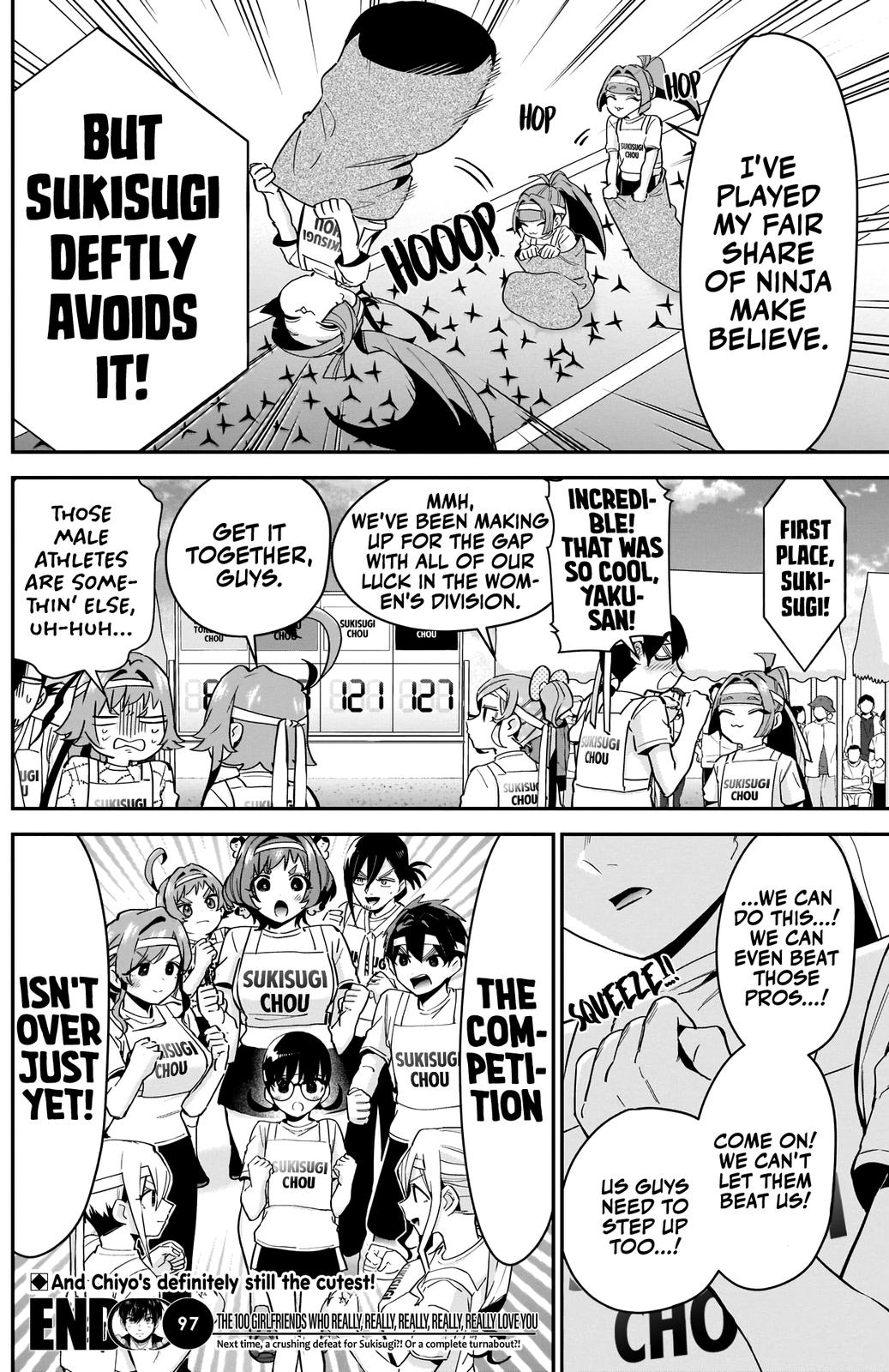 Kimi no Koto ga Daidaidaidaidaisuki na 100-nin no Kanojo Chap 97 - Next Chap 98