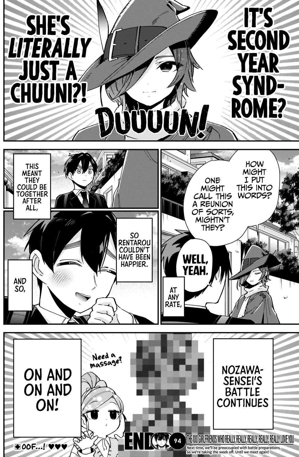 Kimi no Koto ga Daidaidaidaidaisuki na 100-nin no Kanojo Chap 94 - Next Chap 95