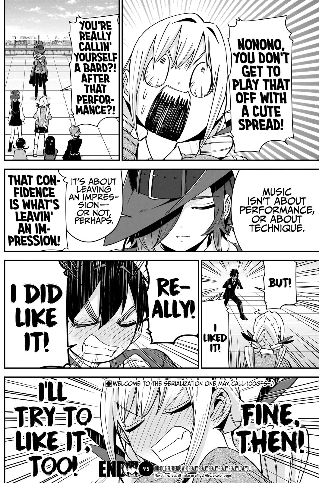 Kimi no Koto ga Daidaidaidaidaisuki na 100-nin no Kanojo Chap 95 - Next Chap 96