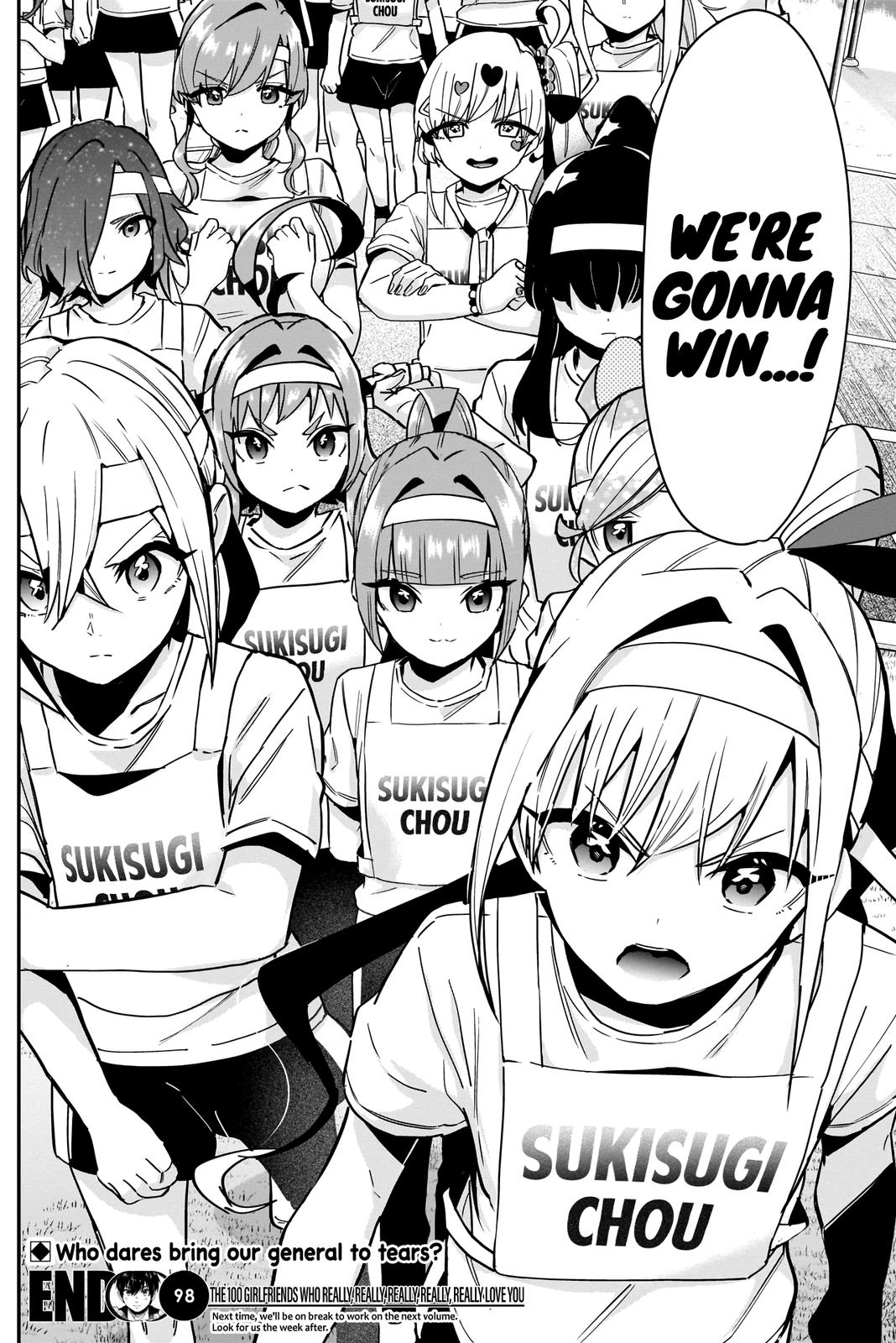 Kimi no Koto ga Daidaidaidaidaisuki na 100-nin no Kanojo Chap 98 - Next Chap 99