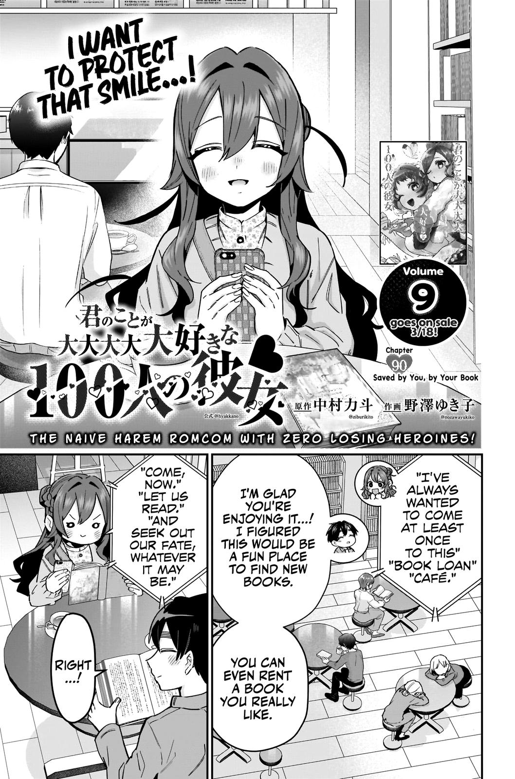 Kimi no Koto ga Daidaidaidaidaisuki na 100-nin no Kanojo Chap 90 - Next Chap 91