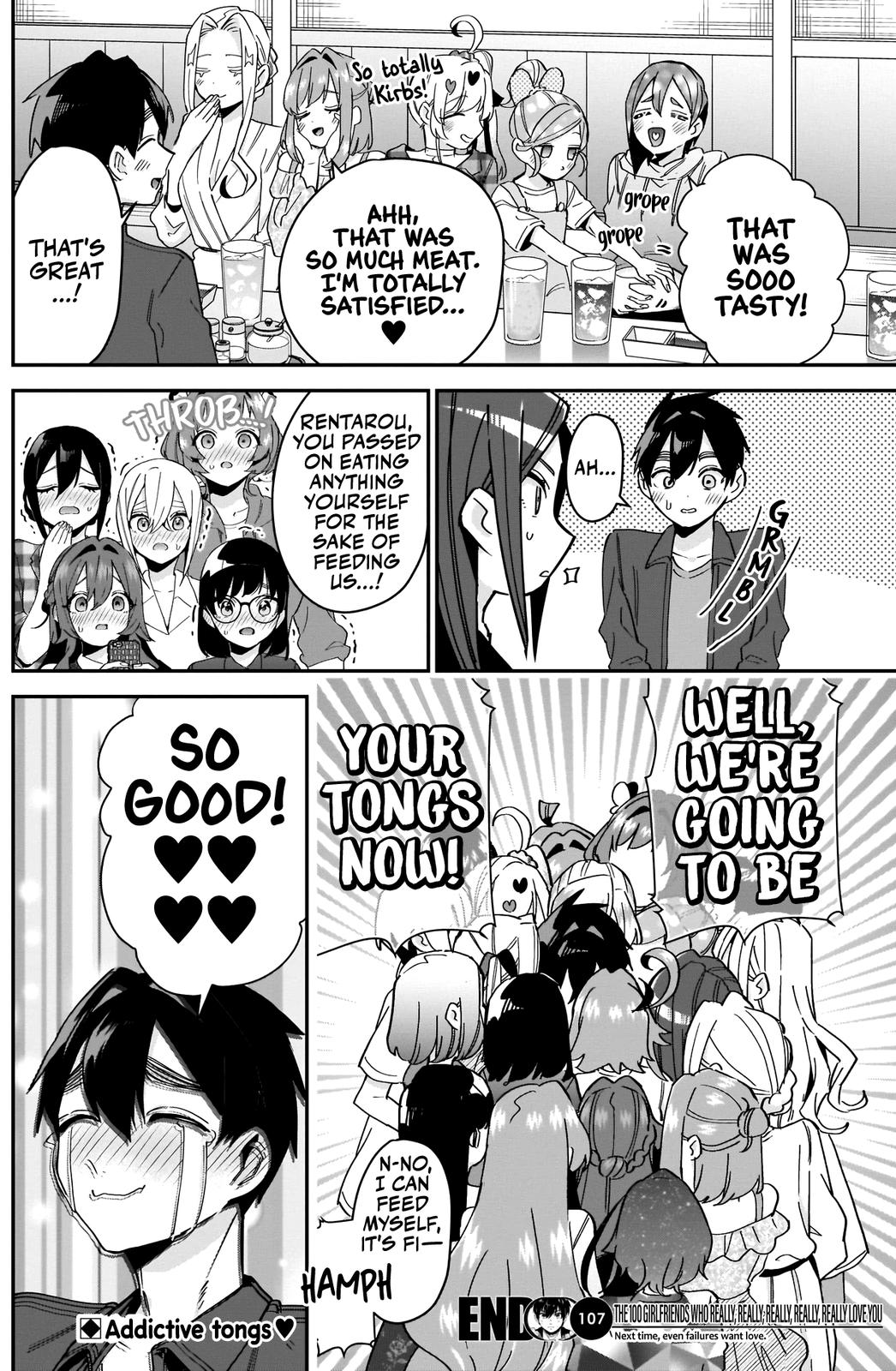 Kimi no Koto ga Daidaidaidaidaisuki na 100-nin no Kanojo Chap 107 - Next Chap 108