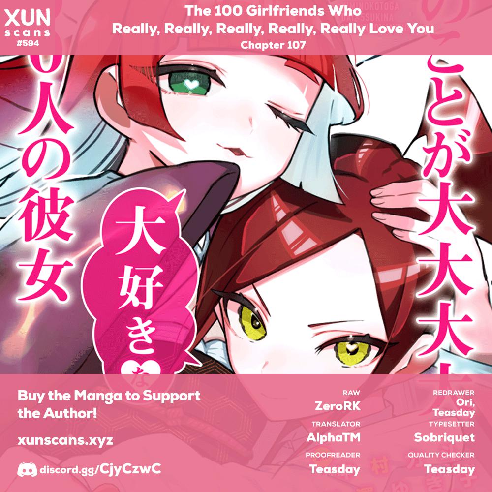 Kimi no Koto ga Daidaidaidaidaisuki na 100-nin no Kanojo Chap 107 - Next Chap 108
