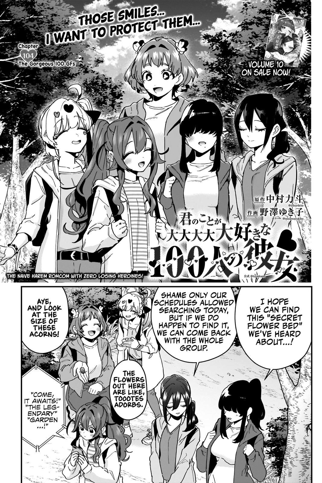 Kimi no Koto ga Daidaidaidaidaisuki na 100-nin no Kanojo Chap 104 - Next Chap 105