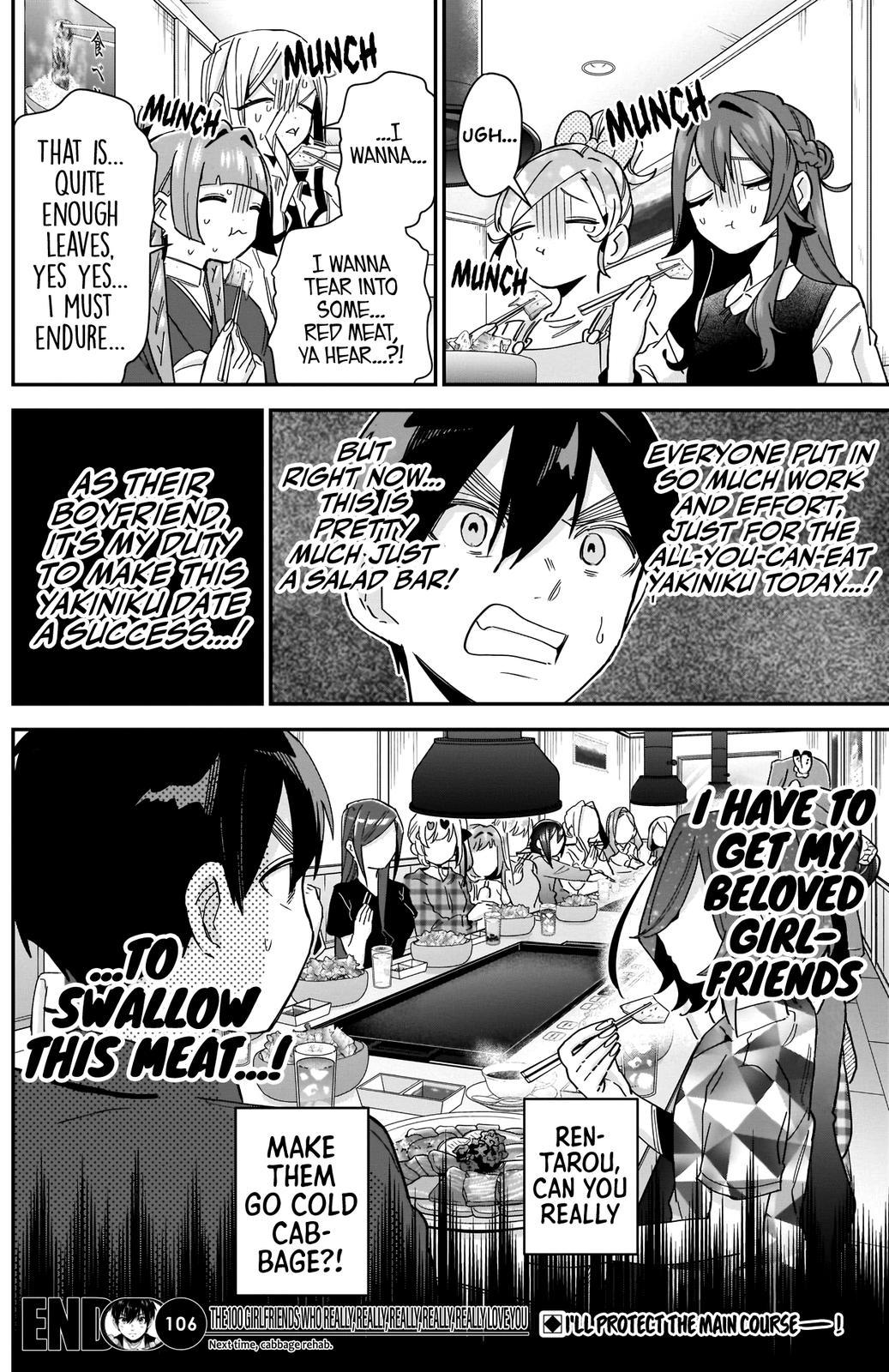 Kimi no Koto ga Daidaidaidaidaisuki na 100-nin no Kanojo Chap 106 - Next Chap 107