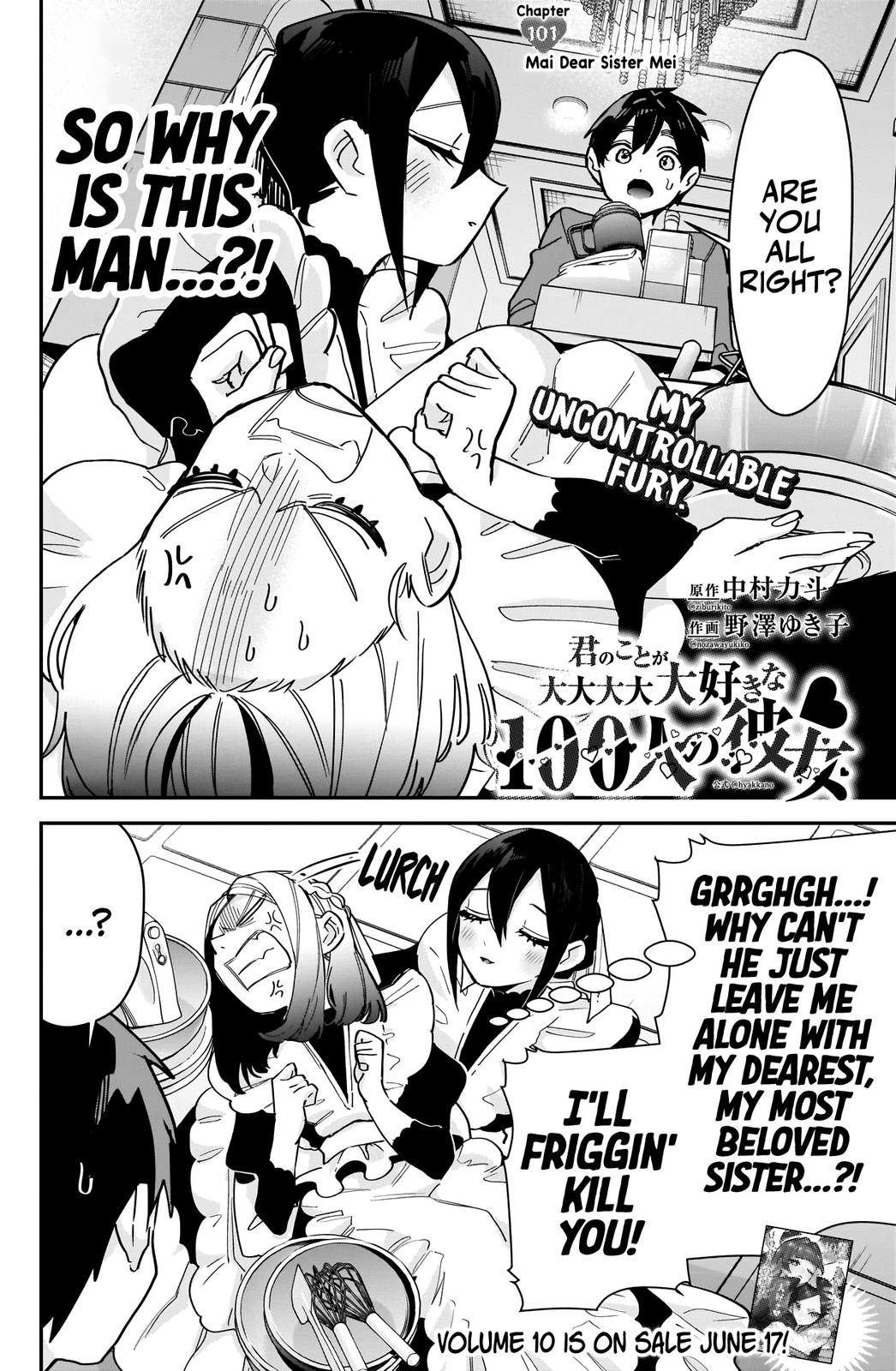 Kimi no Koto ga Daidaidaidaidaisuki na 100-nin no Kanojo Chap 101 - Next Chap 102