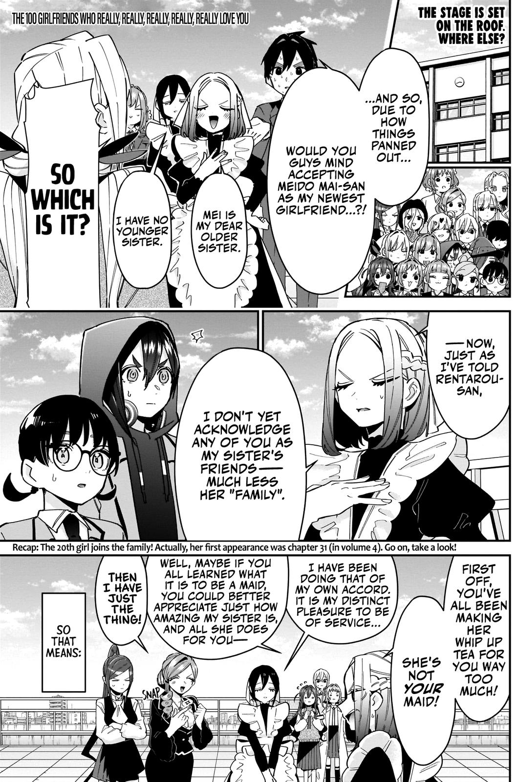 Kimi no Koto ga Daidaidaidaidaisuki na 100-nin no Kanojo Chap 102 - Next Chap 103