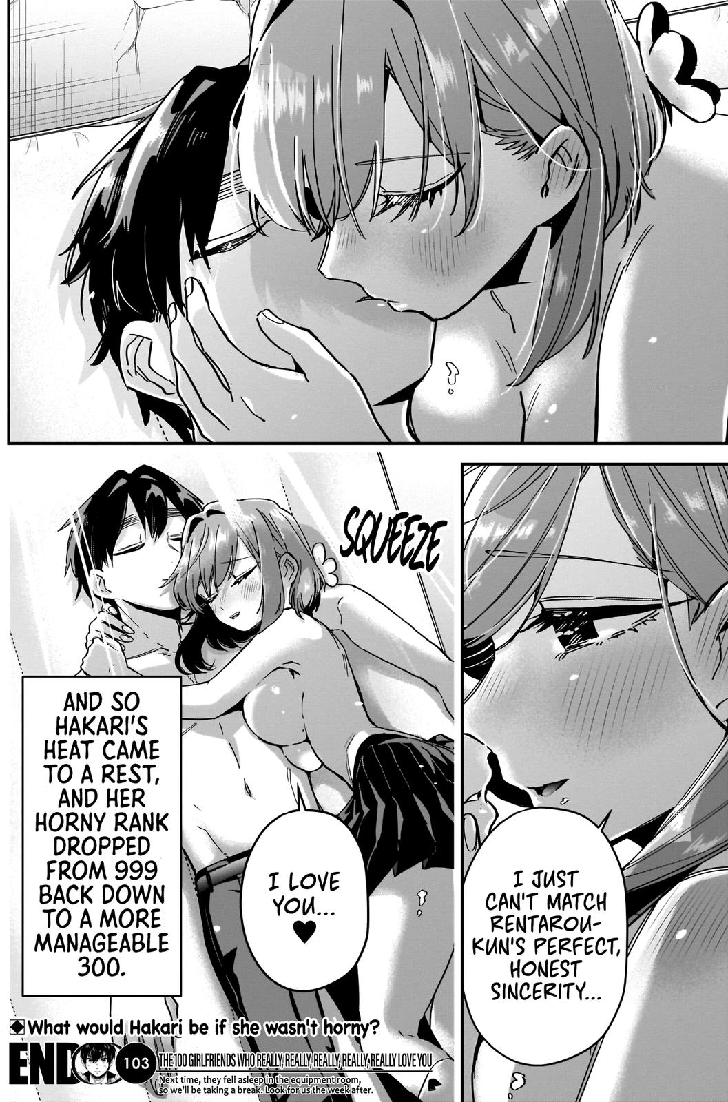 Kimi no Koto ga Daidaidaidaidaisuki na 100-nin no Kanojo Chap 103 - Next Chap 104