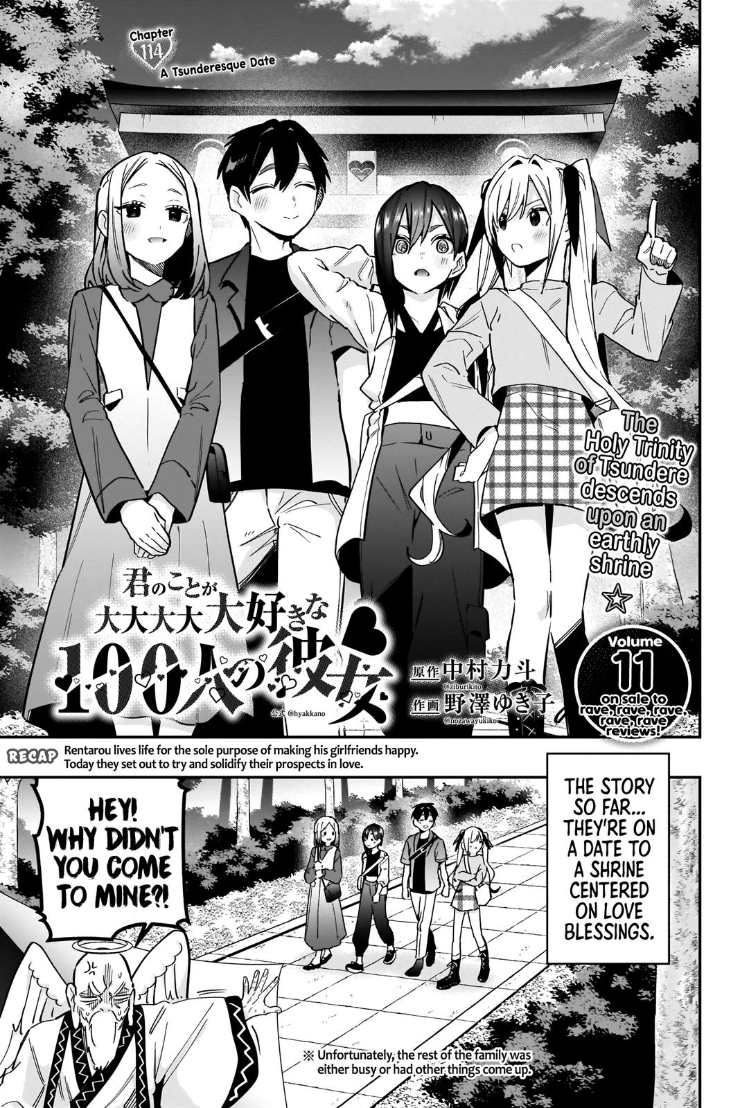 Kimi no Koto ga Daidaidaidaidaisuki na 100-nin no Kanojo Chap 114 - Next Chap 115
