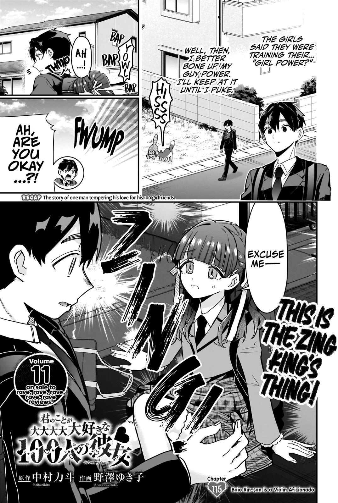Kimi no Koto ga Daidaidaidaidaisuki na 100-nin no Kanojo Chap 115 - Next Chap 116