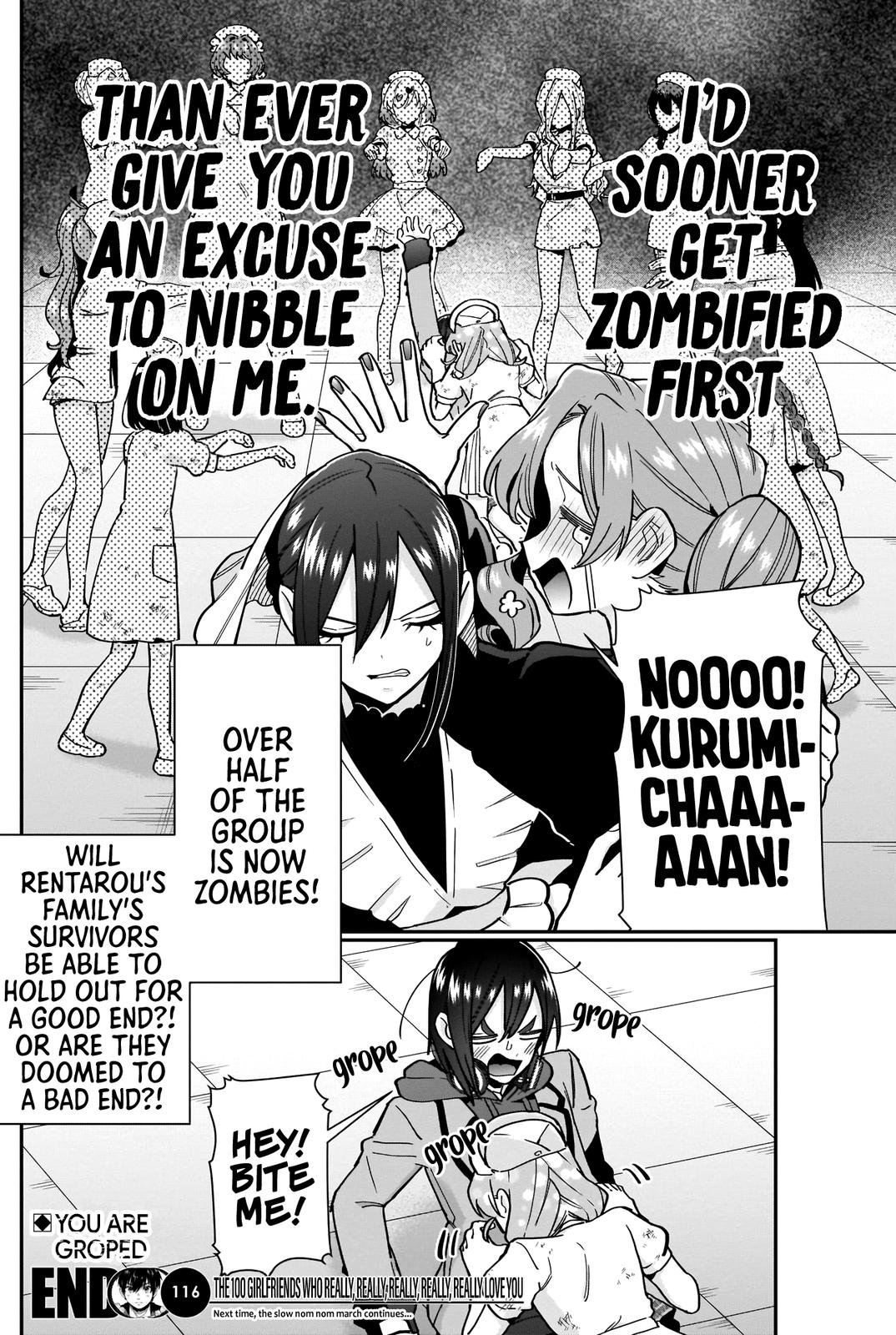 Kimi no Koto ga Daidaidaidaidaisuki na 100-nin no Kanojo Chap 116 - Next Chap 117
