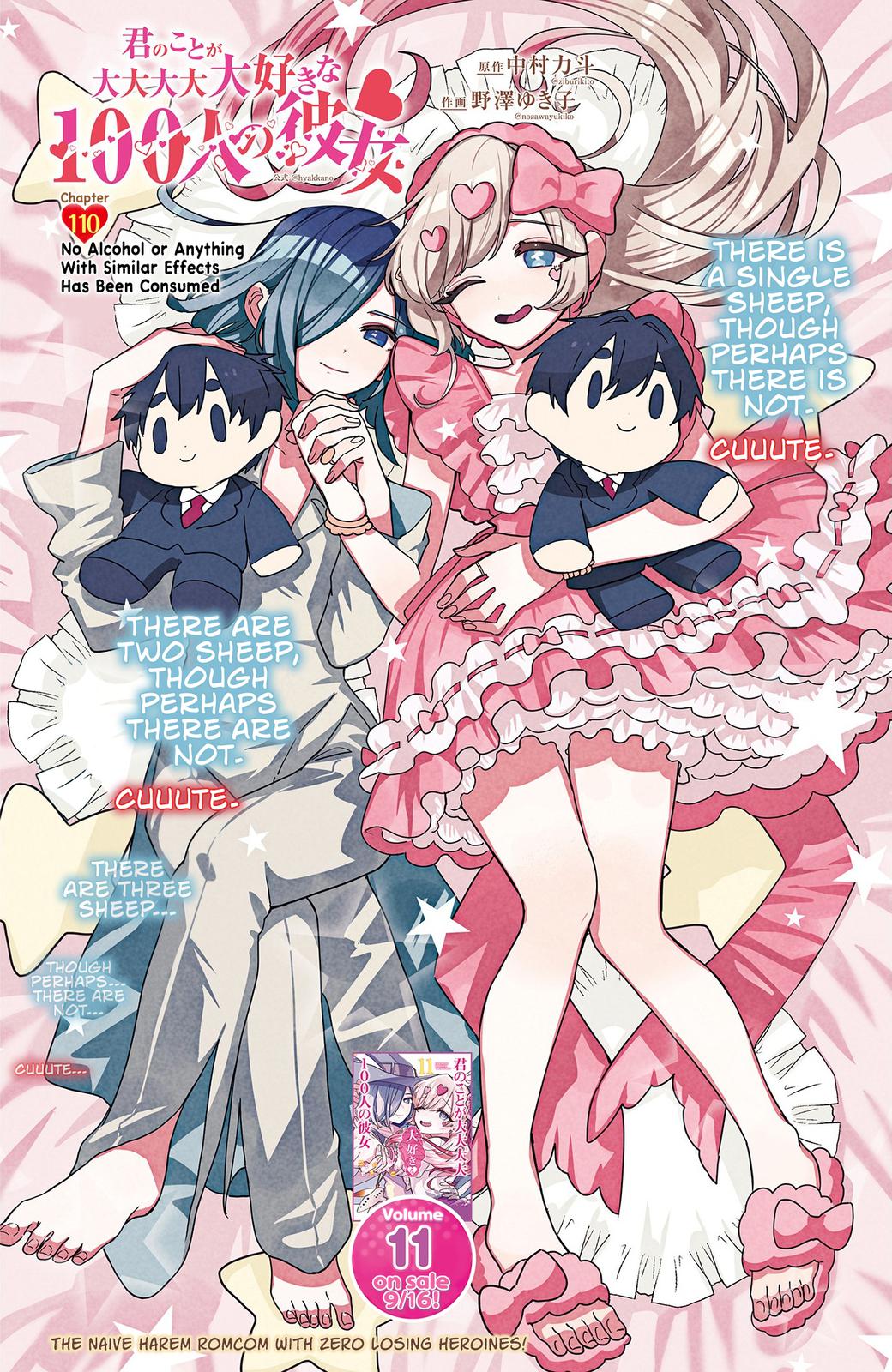 Kimi no Koto ga Daidaidaidaidaisuki na 100-nin no Kanojo Chap 110 - Next Chap 111