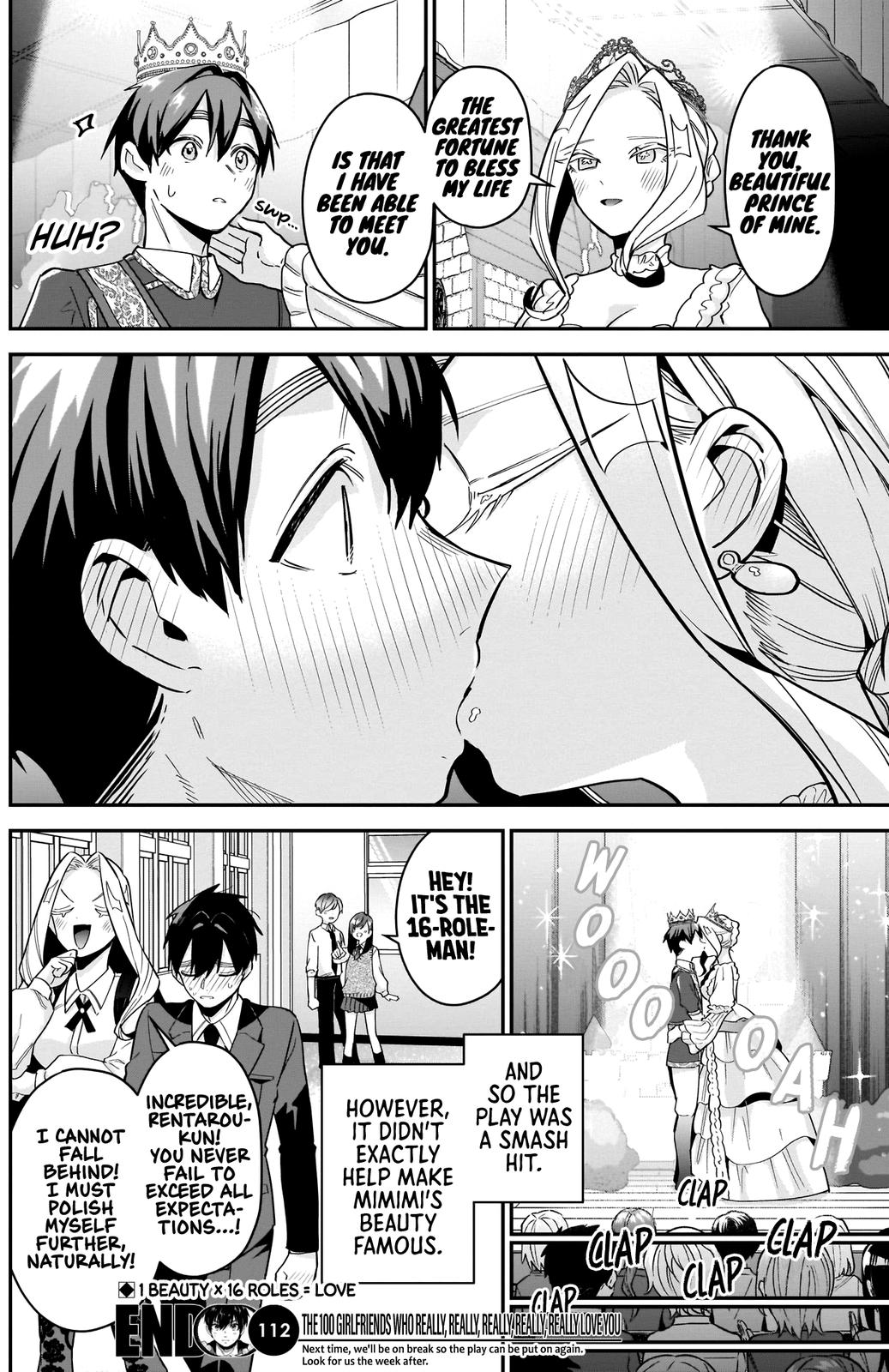 Kimi no Koto ga Daidaidaidaidaisuki na 100-nin no Kanojo Chap 112 - Next Chap 113