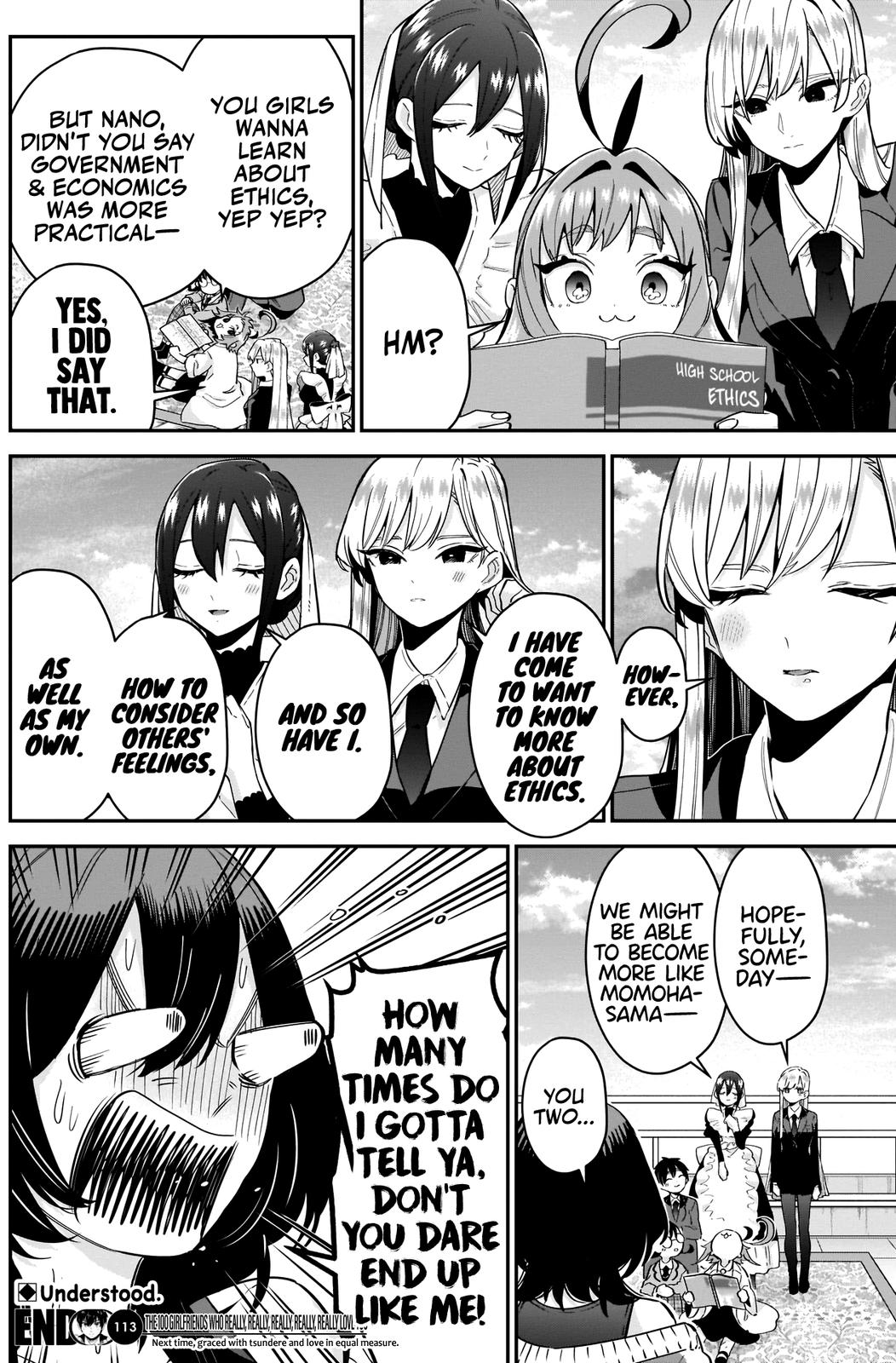 Kimi no Koto ga Daidaidaidaidaisuki na 100-nin no Kanojo Chap 113 - Next Chap 114