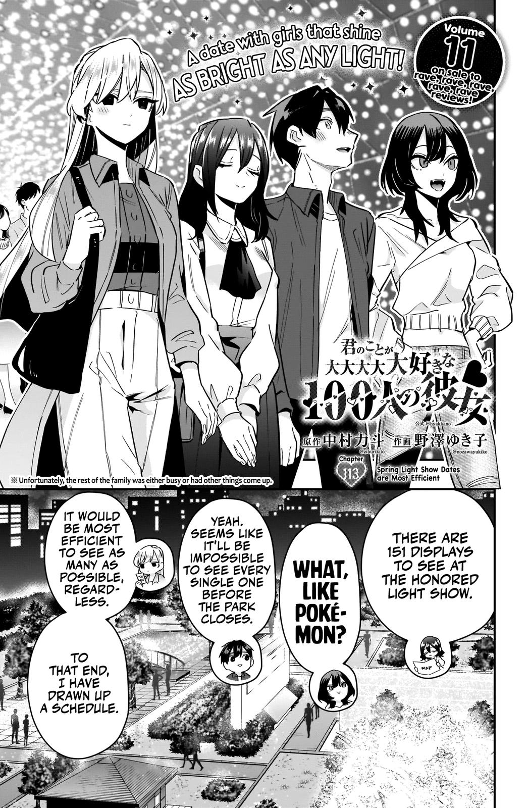 Kimi no Koto ga Daidaidaidaidaisuki na 100-nin no Kanojo Chap 113 - Next Chap 114