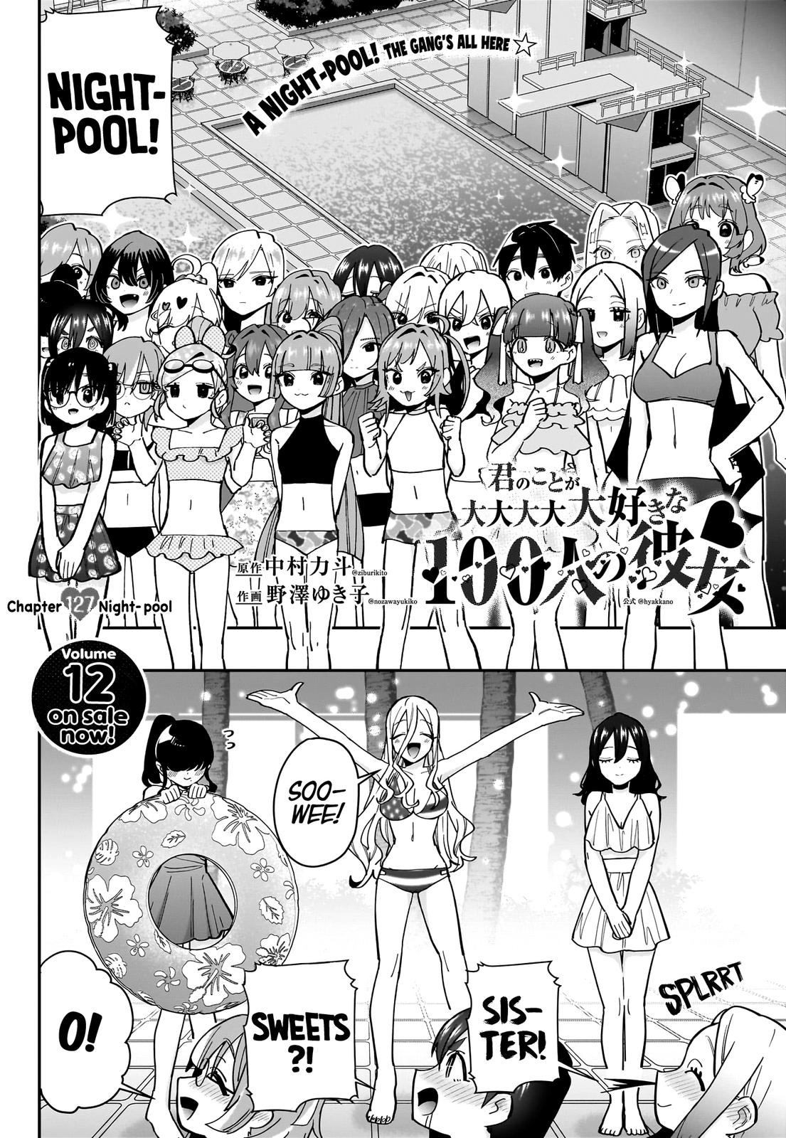 Kimi no Koto ga Daidaidaidaidaisuki na 100-nin no Kanojo Chap 127 - Next Chap 128