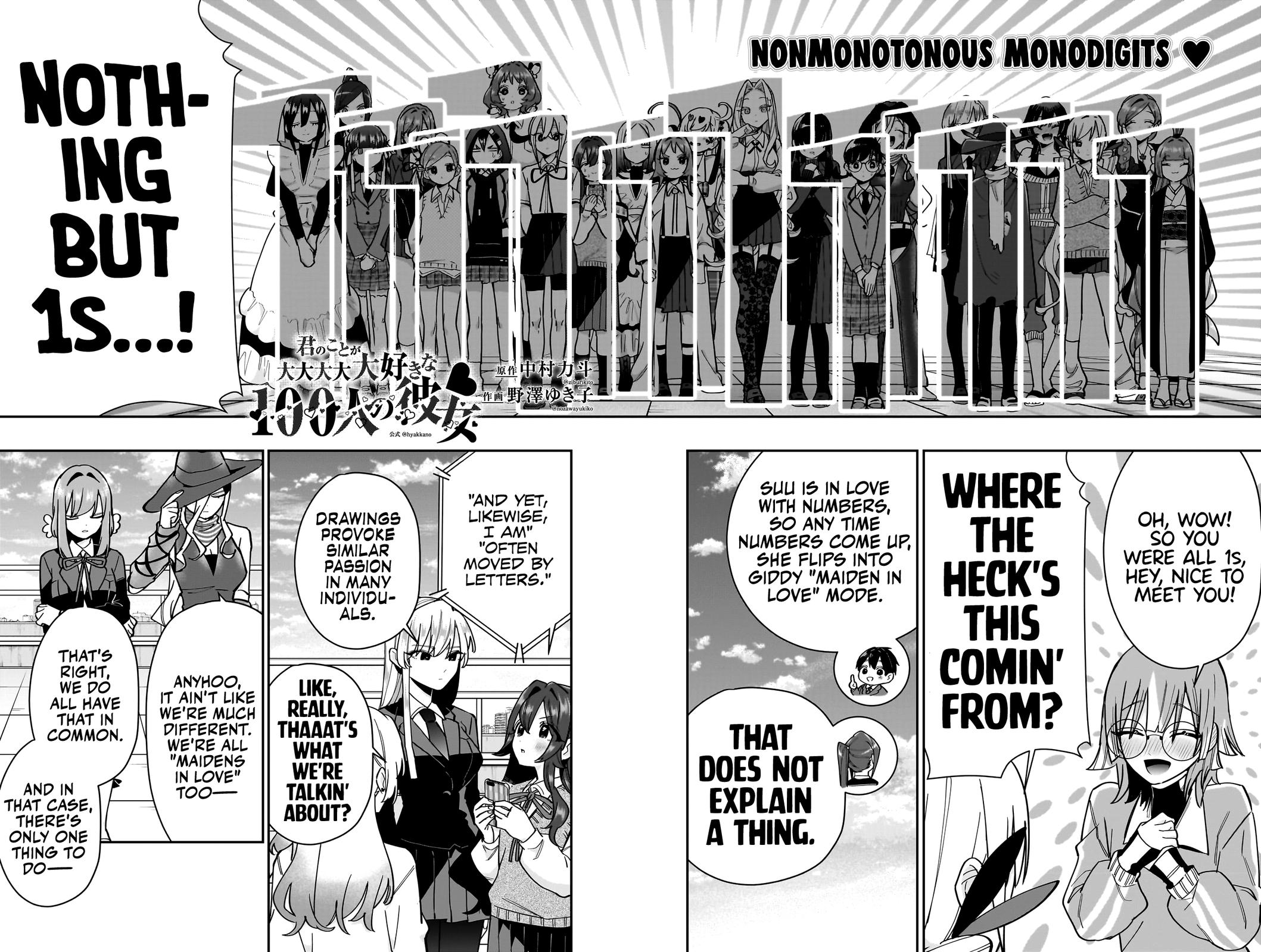 Kimi no Koto ga Daidaidaidaidaisuki na 100-nin no Kanojo Chap 124 - Next Chap 125
