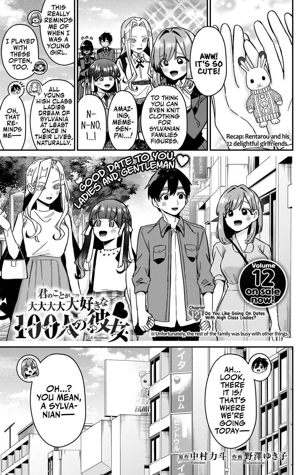 Kimi no Koto ga Daidaidaidaidaisuki na 100-nin no Kanojo Chap 121 - Next Chap 122