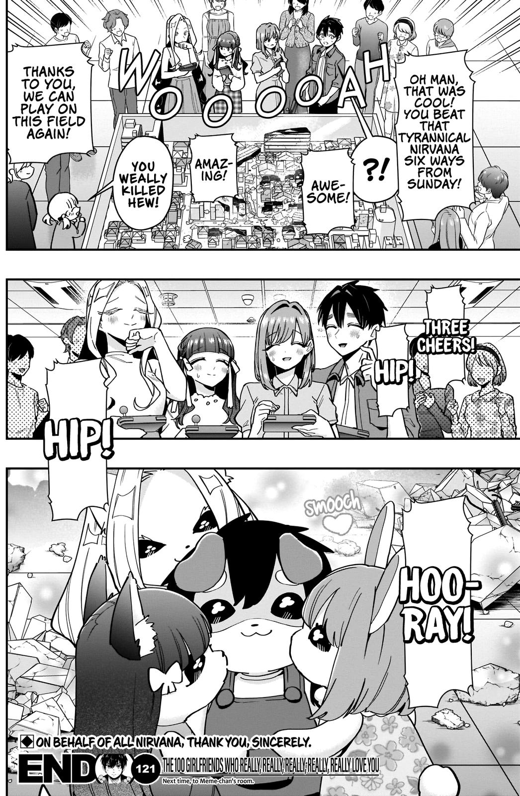 Kimi no Koto ga Daidaidaidaidaisuki na 100-nin no Kanojo Chap 121 - Next Chap 122